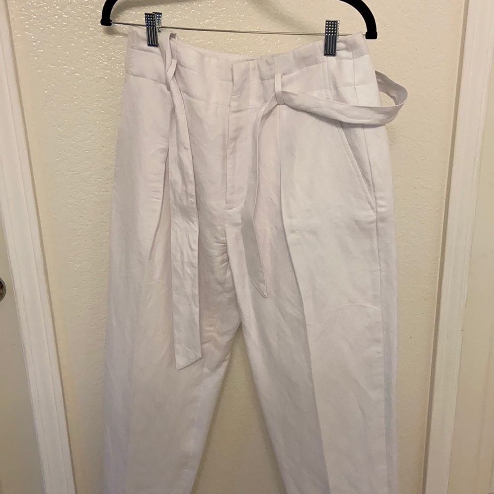 Stylish white pants